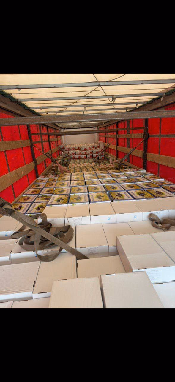 Shipment ready for dispatch
