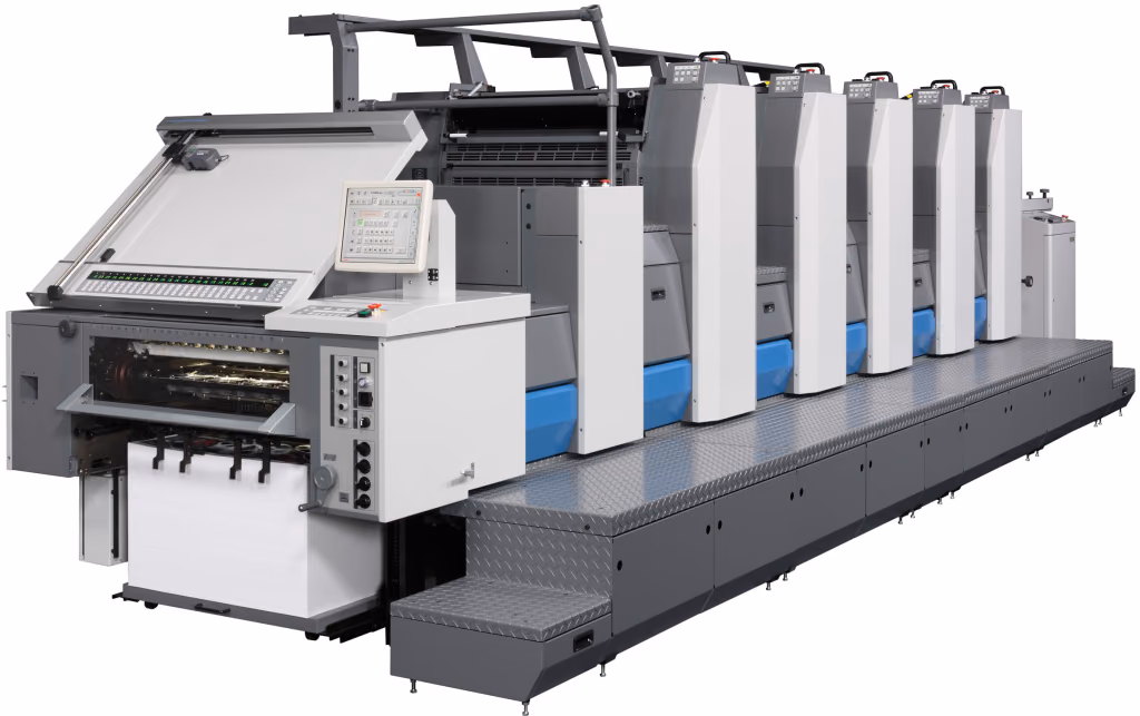 4-color offset printing press